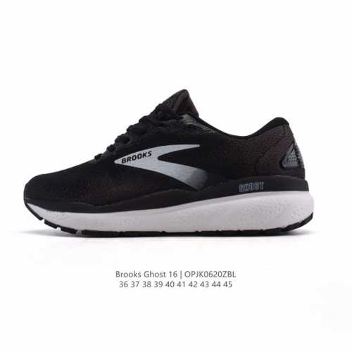 New company-level Brooks Brooks Ghost 16 running training shoes classic thick-so
