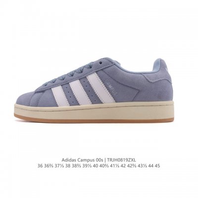 Corporate-level Adidas. Trefoil Campus 00S bread shoes, retro casual sneakers.