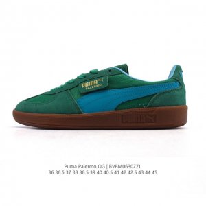 Puma Palermo Og non-slip wear-resistant low-top Army Trainer sneakers for men an
