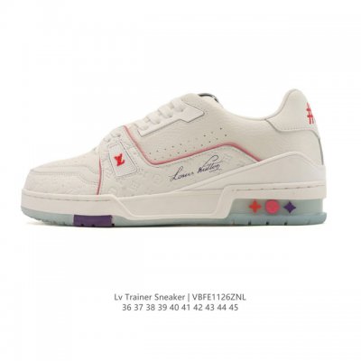 Company-grade Louis Vuitton Trainer Sneaker Low, a fashionable and stylish plat