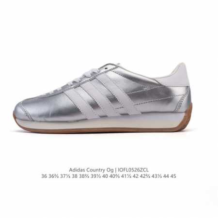 Adidas Clover Adidas Unisex Originals Country Og Classic Retro Sneakers Leather - Click Image to Close
