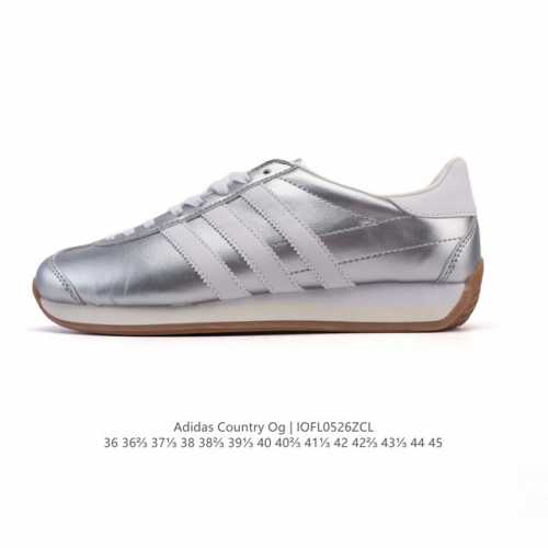 Adidas Clover Adidas Unisex Originals Country Og Classic Retro Sneakers Leather