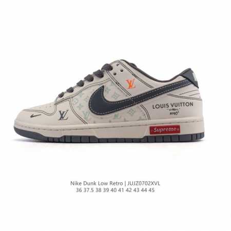 Corporate Nike Dunk Low Retro Sneakers Retro Skateboard Shoes Louis Vuitton Co- - Click Image to Close