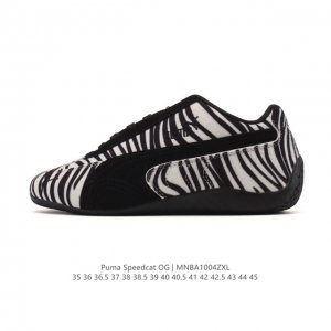 Puma Speedcat Og is a low-top, retro-inspired, versatile casual racing shoe from