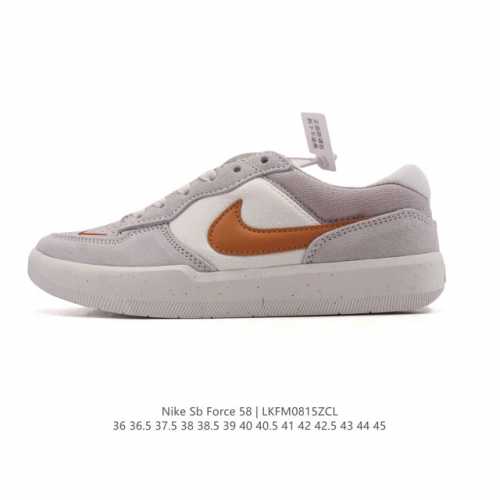 Nike SB Force 58 Skateboarding Shoe. Bringing cutting-edge innovation to the st