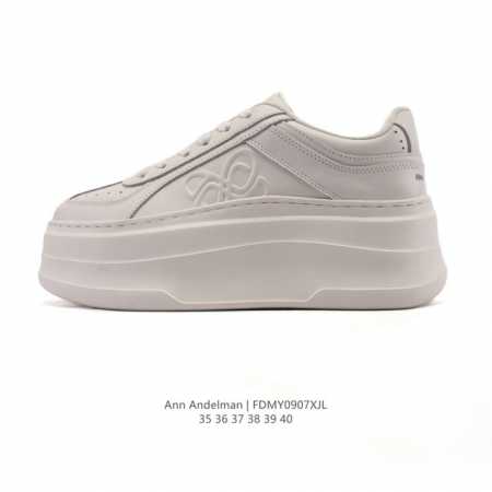 Ann Andelman Arcade Blanc white sneakers are worn by celebrities like Zhao Lusi - Click Image to Close