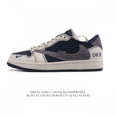 Company-level genuine Nike Air Jordan 1 Low Og Sp Military Blue Aj1 Joe 1 revers