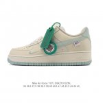 Company-grade Nike Air Force 1 '07 Low, platform platform sneakers, versatile an