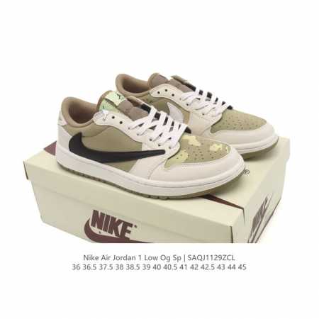 Authentic Nike Air Jordan 1 Low Og Sp Military Blue AJ1 (Reverse Swoosh) 2025 N - Click Image to Close