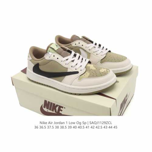 Authentic Nike Air Jordan 1 Low Og Sp Military Blue AJ1 (Reverse Swoosh) 2025 N