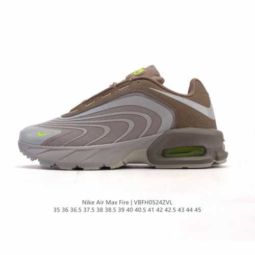 New Nike 2025 New Air Max Fire Casual Shoes, Air Cushion, Versatile Thick Sole,
