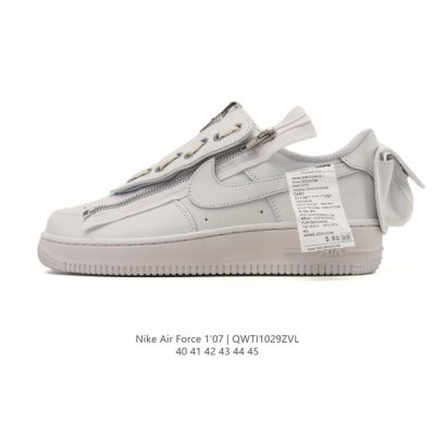 Nike Air Force 1 '07 Low, a versatile, platform, low-top, casual athletic shoe w