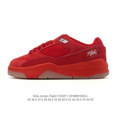 Nike Jordan Flight Court Fashion Casual Non-Slip Durable Low-Top Sports Shoes R