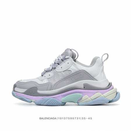 1:1 Balenciaga balenciaga Triple S Clear Sole Sneaker Brown Black Logo 35 36 37 - Click Image to Close