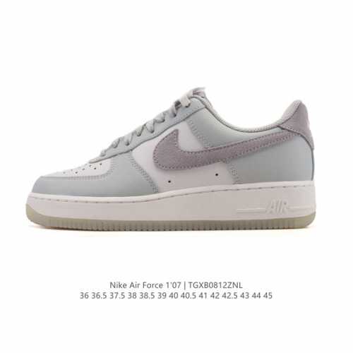 New Af1 Nike Air Force 1 '07 Low Air Force One cushioned, thick-soled, height-e