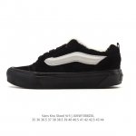 Vans Knu-Skool Vr3 Lx loafers with a leather and canvas upper. The Campbell's Ju