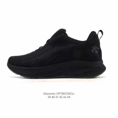 Descente men's Chron retro fabric sports casual shoes, featuring a comfortable, - Click Image to Close