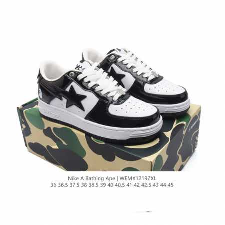 A Bathing Ape air Sole a Bathing Ape bape X Nike Air Force 1 Sta Low Camo 36-45 - Click Image to Close
