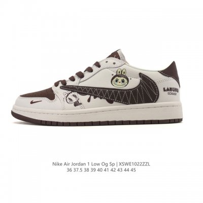 Nike Air Jordan 1 Low Og Sp Military Blue AJ1 Jordan 1 Reverse Swoosh 2025 New L