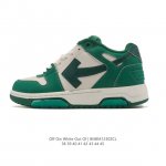 Exclusive Real Shot: Off-White Out Of Office Low-Top Lace-up Fashion Sneakers, T