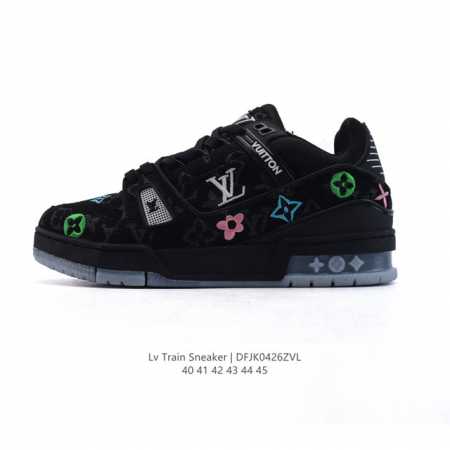 Louis Vuitton Lv 3D Logo Lv Louis Vuitton Trainer Sneaker Low 40-45 Dfjk0426Zvl - Click Image to Close