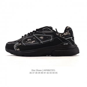 Dior, a high-end luxury brand, showcases a sophisticated aesthetic. Dior low-top