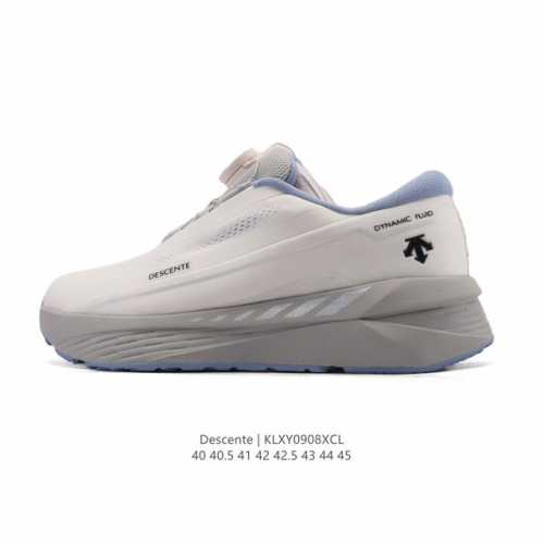 New company-grade Descente Cron Racer casual shoes, designed for men. The Desce