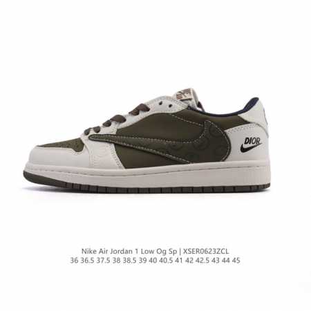 Authentic Nike Air Jordan 1 Low Og Sp Military Blue Aj1 Joe 1 Inverted Hook 2025 - Click Image to Close