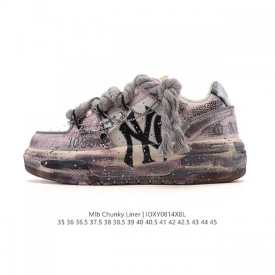 Mlb Chunky Liner Basic, a popular company-grade senior shoe series, features lig