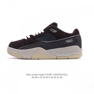 Nike Jordan Flight Court Fashionable, Casual, Non-Slip And Wear-Resistant Low-To