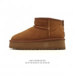 Company-grade Ugg snow boots, mid-top, fashionable, comfortable, thick-soled, he