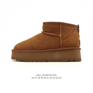 Company-grade Ugg snow boots, mid-top, fashionable, comfortable, thick-soled, he