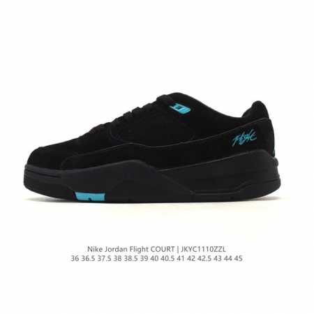 Nike Jordan Flight Court Fashionable Casual Non-Slip Durable Low-Top Sneakers R - Click Image to Close