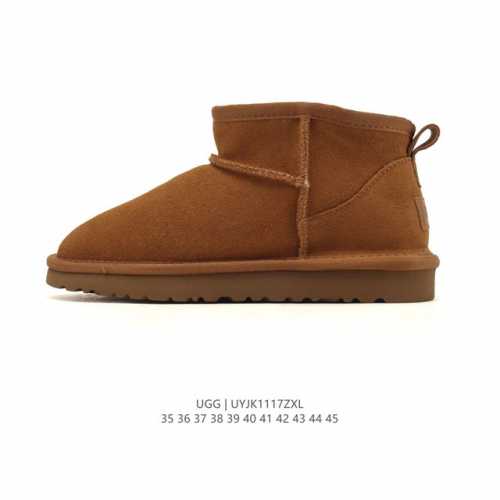 Ugg mid-top snow boots, playful and cute with versatile styles. American luxury