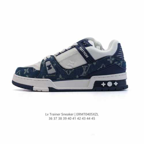 Louis Vuitton Lv 3D Logo Lv Louis Vuitton Trainer Sneaker Low 36-45 Ermt0405Xzl