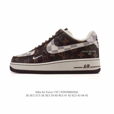 A corporate-grade Nike Air Force 1 '07 Low, a versatile, low-top, thick-soled, - Click Image to Close