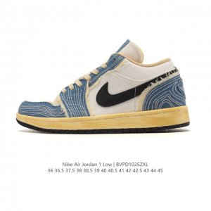 Nike Air Jordan 1 Low AJ1, a low-top retro-style casual basketball shoe. Inspire