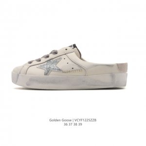 Golden Goose Deluxe Brand Sstar, an Italian Ggdb distressed sneaker, a trendy re