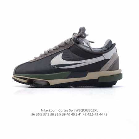 Eva 4 Air Zoom 50 Sacai X Nike Air Zoom Cortez S P10 Grey White 4.0 Dq0581 36 3 - Click Image to Close