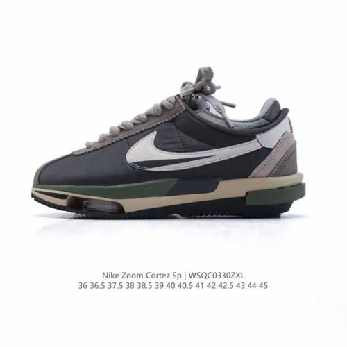 Eva 4 Air Zoom 50 Sacai X Nike Air Zoom Cortez S P10 Grey White 4.0 Dq0581 36 3