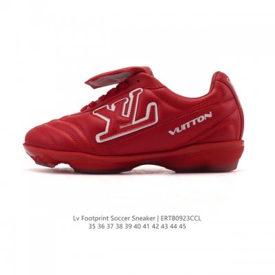 New arrival: Louis Vuitton's new 2025 football boots, the Lv Footprint sneakers