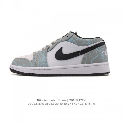 Nike Air Jordan 1 Low AJ1, a low-top retro-style casual basketball shoe. Inspir