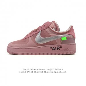 Special Offer Nike Off-White X Air Force 1 Ow Collaboration Platform Platform Sn