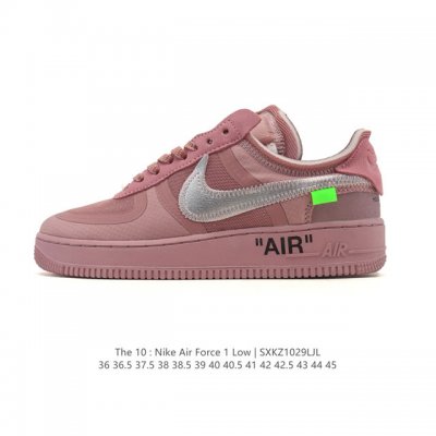 Special Offer Nike Off-White X Air Force 1 Ow Collaboration Platform Platform Sn