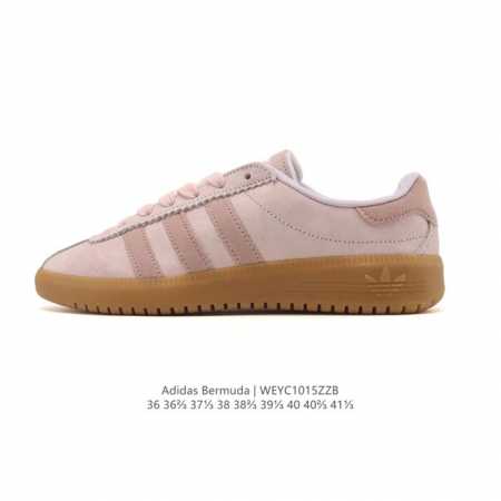 Adidas Originals Bermuda sneakers with a fresh macaron design! Adidas' new Trefo - Click Image to Close