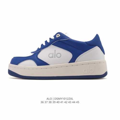 Alo Yoga Recovery Mode Comfortable and Simple White Sneakers, Non-slip and Wear-