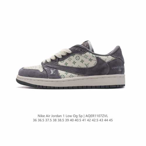 Nike Air Jordan 1 Low OG SP Military Blue AJ1 1 AJ1 1 aj1 1 TS Swoosh DDD SJ206