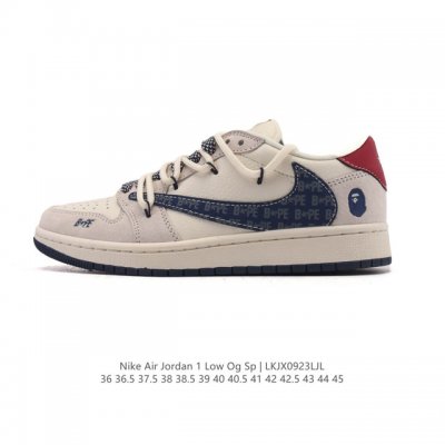 Nike Air Jordan 1 Low Og Sp Military Blue Aj1 Air Jordan 1 reverse toe basketbal