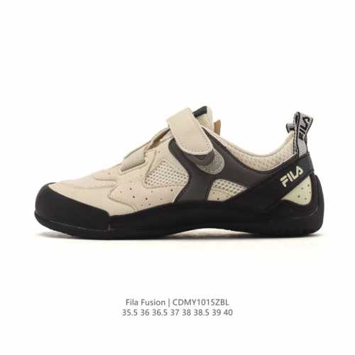 Company-grade Fila Women's Chunky Shoes, Fila Fusion, Thick-soled, Height-increa