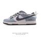 Corporate Nike Dunk Low Retro sneakers with deconstructed double laces. A class
